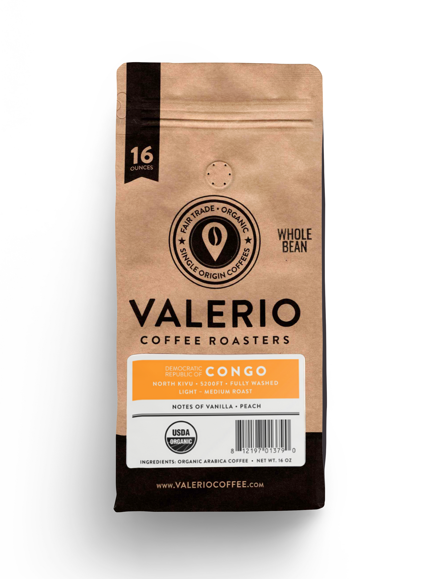 DEMOCRATIC REPUBLIC OF THE CONGO ORGANIC COFFEE