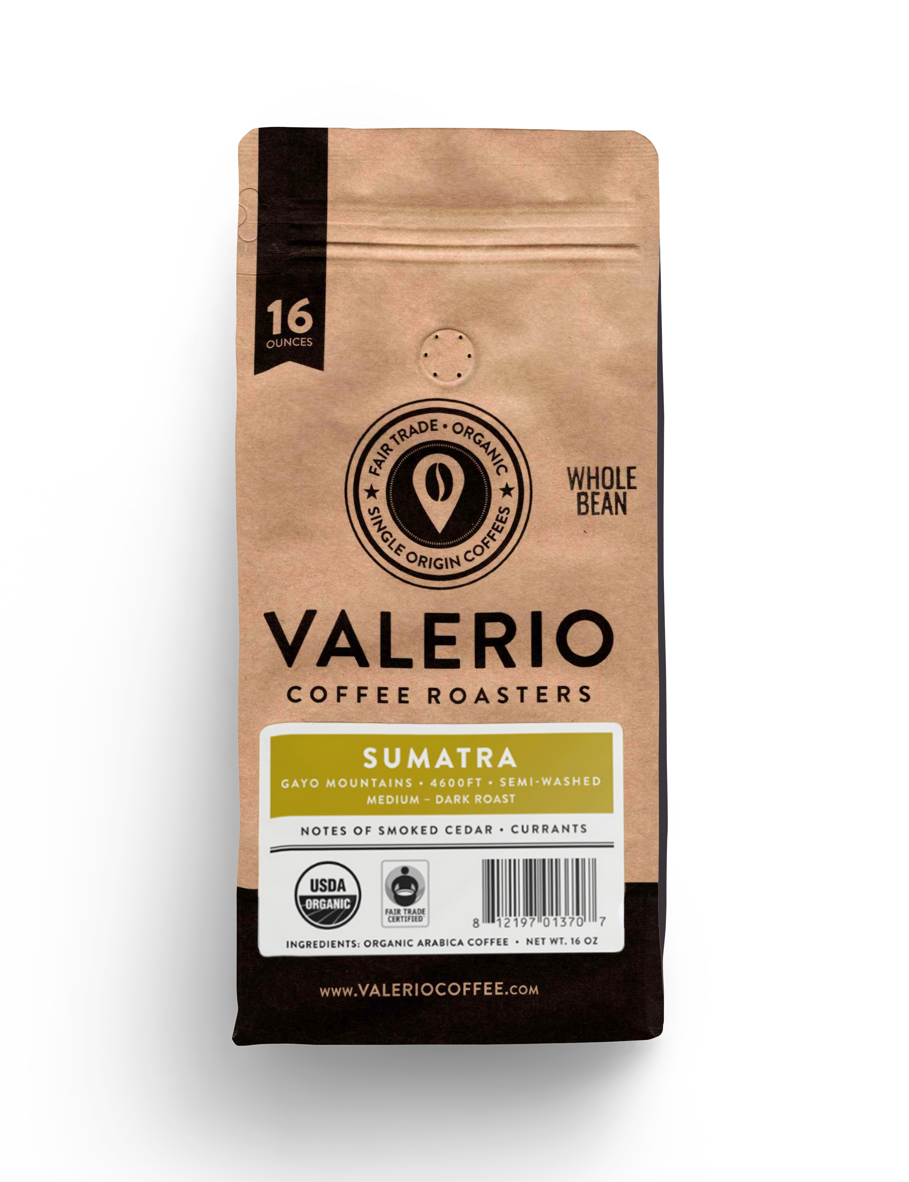 SUMATRA ORGANIC COFFEE