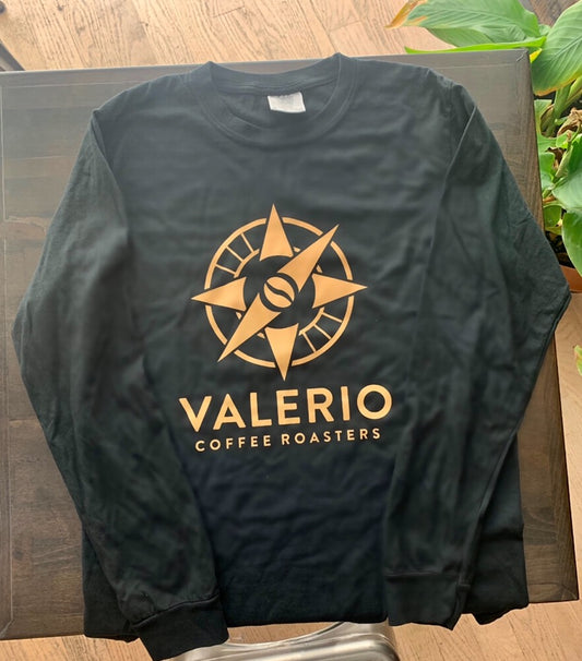 Valerio Tee - Black/Longsleeved